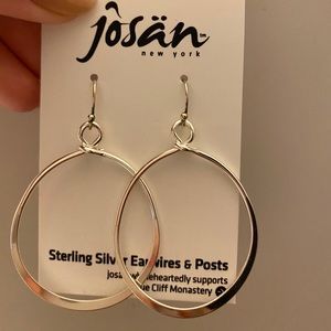 New Josän Nee York Sterling Silver Earrings